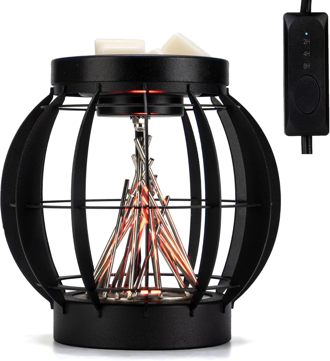 GXD Campfire Wax Warmer with Breathing Light
