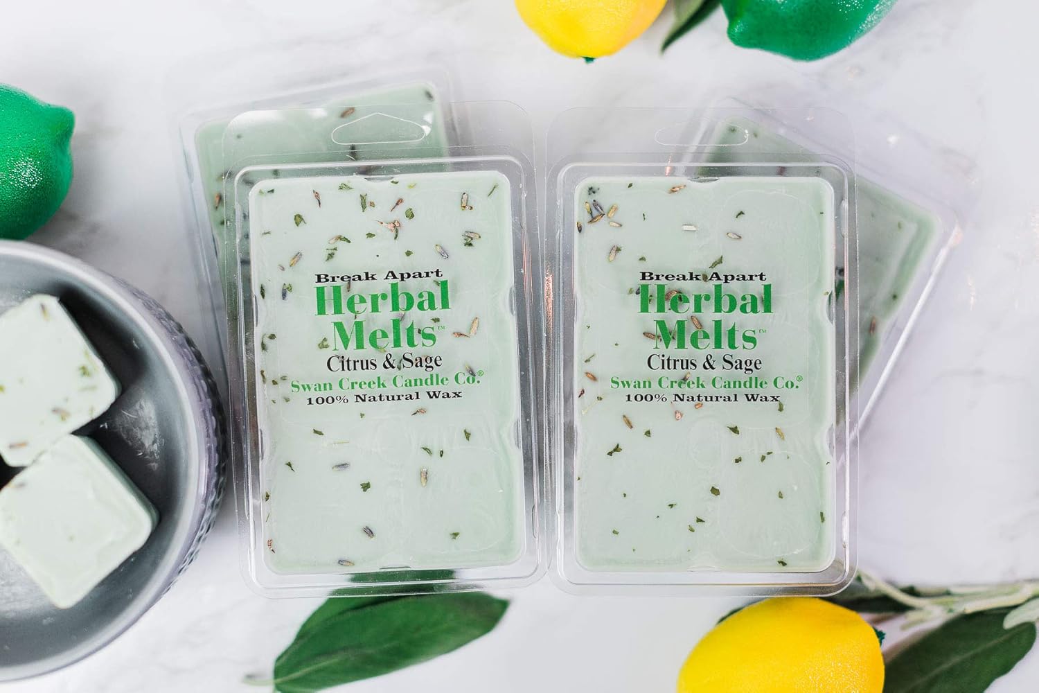 Swan Creek Citrus Sage Drizzle Melts 4-Pack
