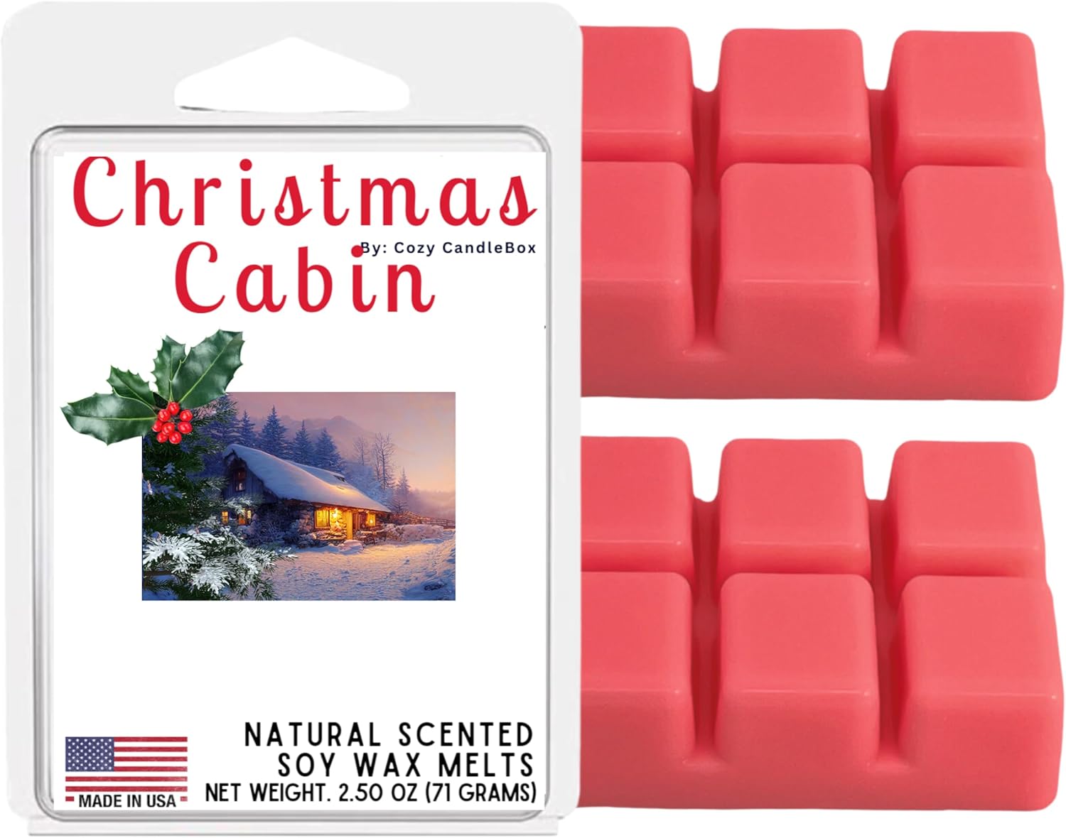 Cozy Candlebox Soy Wax Melts 2 Pack 5 Oz