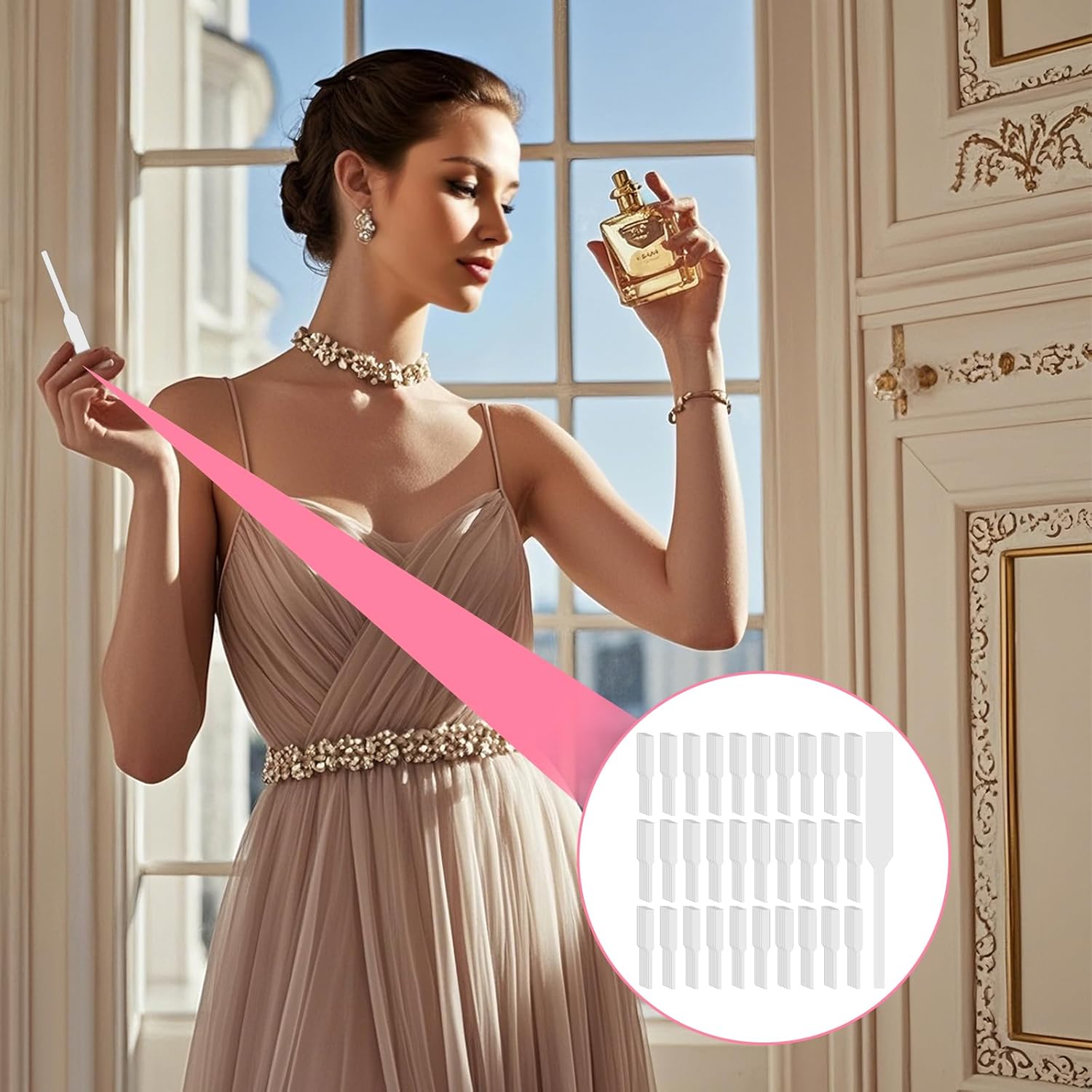 200 Pcs Perfume Tester Strips for Fragrance Testing