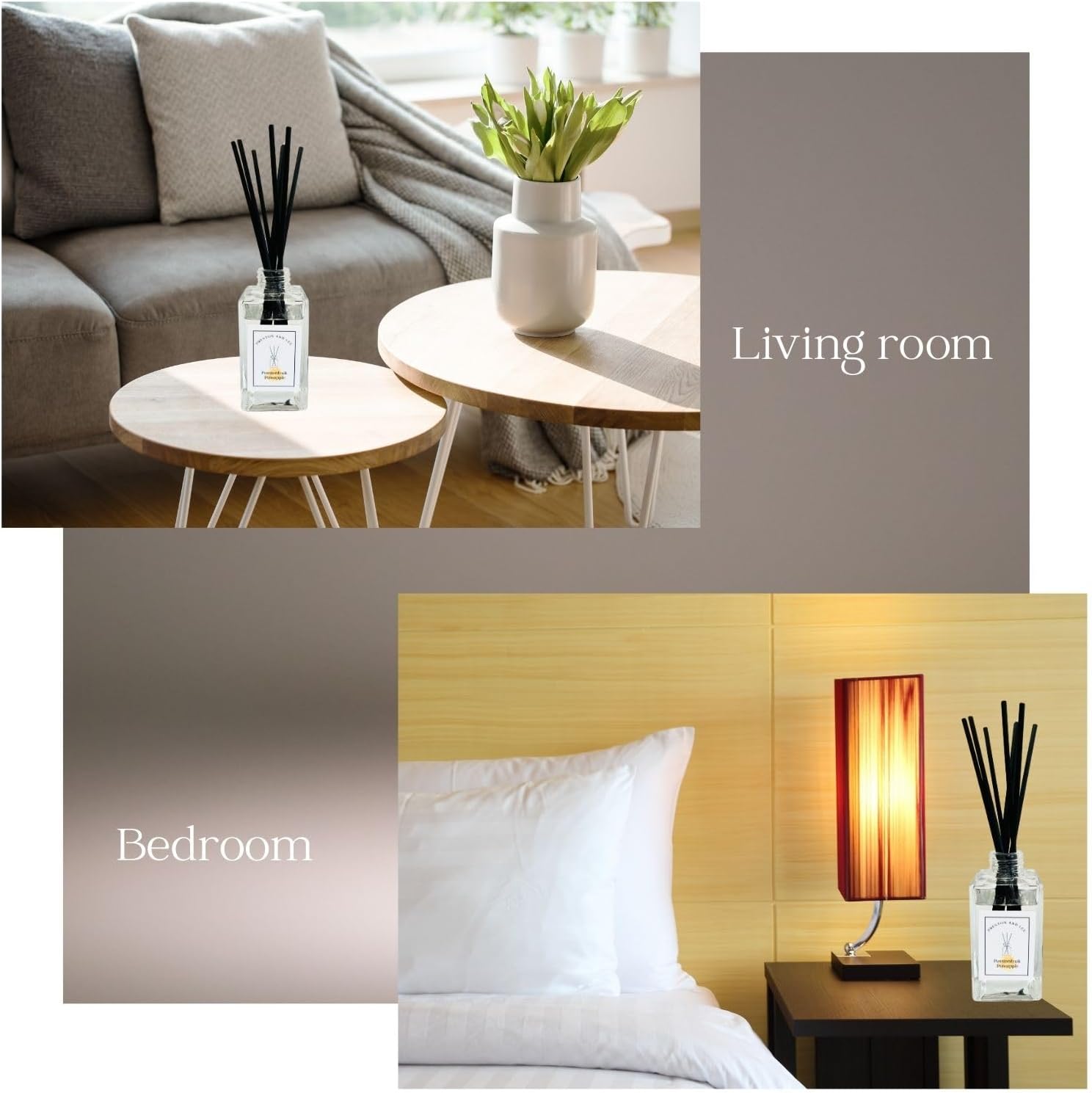 Passionfruit Pineapple Reed Diffuser Set