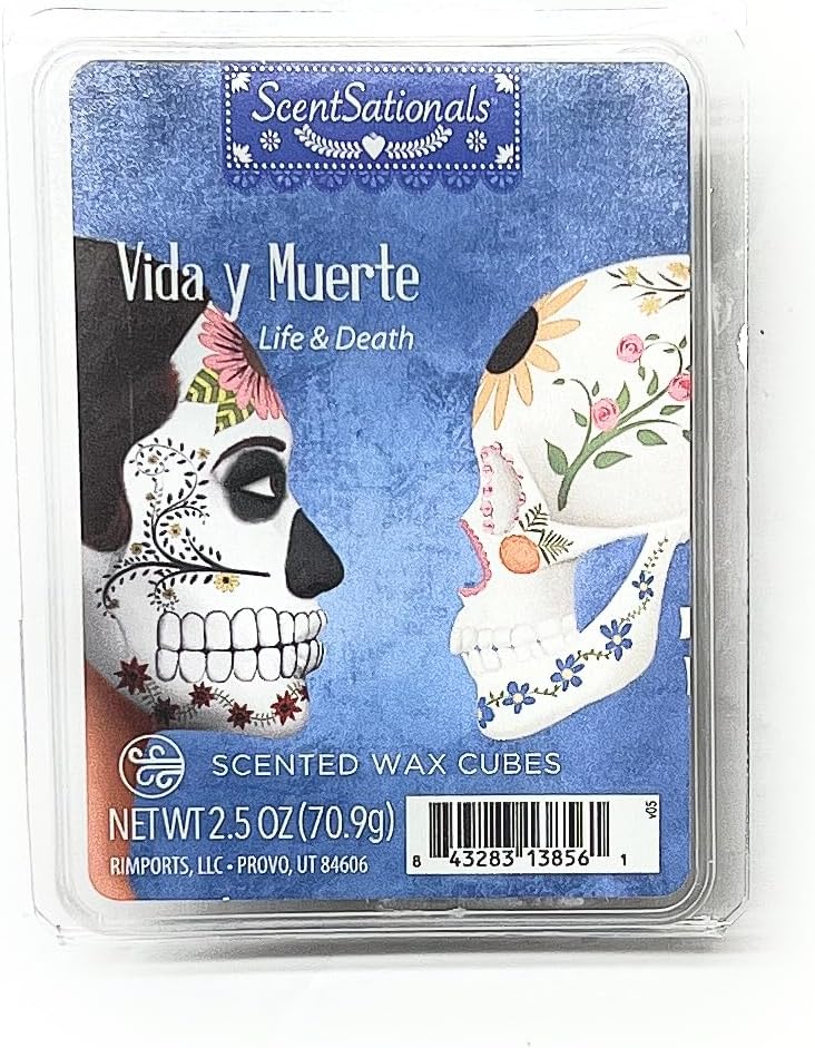 ScentSationals Day of the Dead Scented Wax Cubes 25 Oz