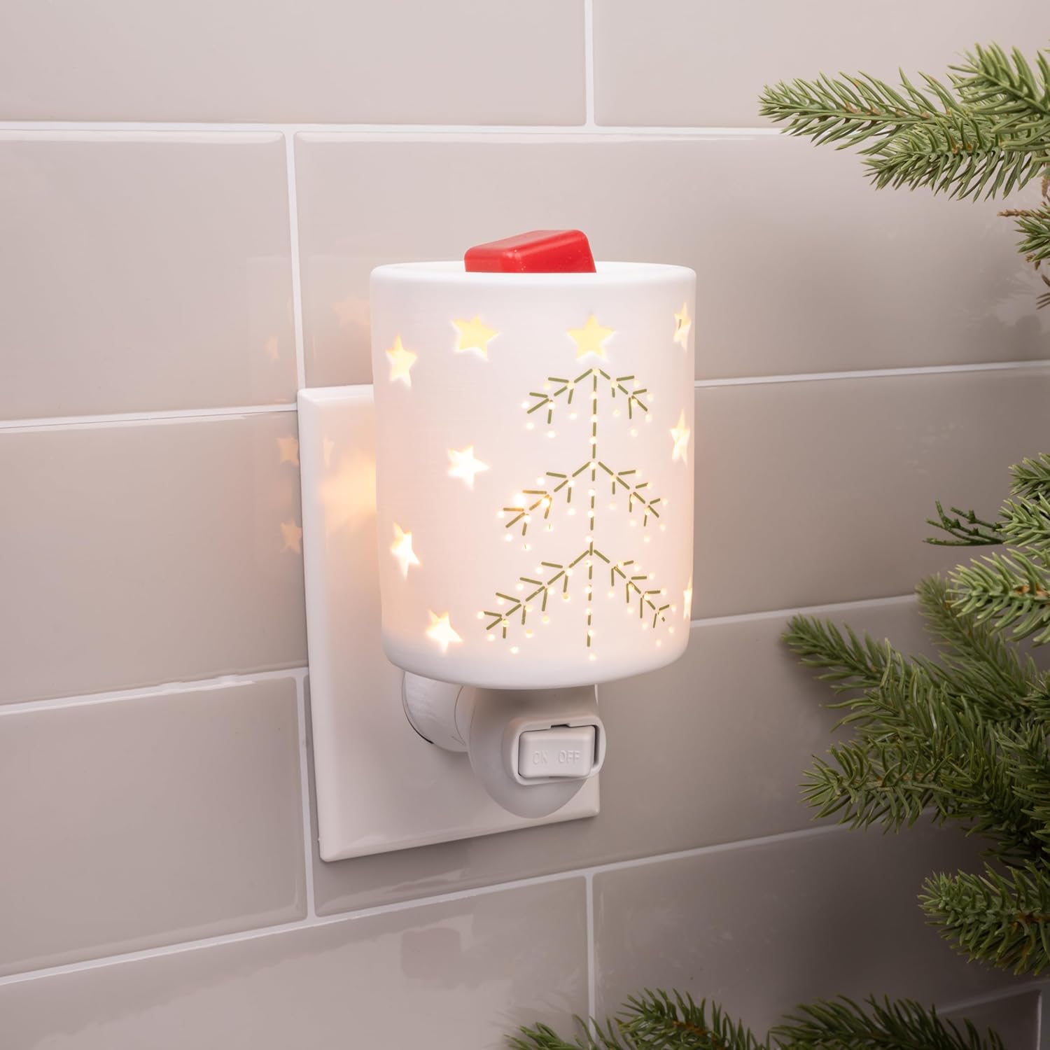 Scentsationals Christmas Wax Warmer - Holiday Fragrance Plugin