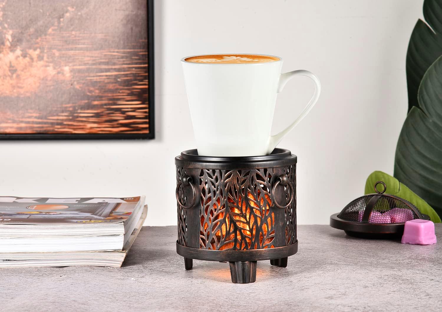 Campfire Wax Warmer 4-in-1 Metal Electric Aromatherapy Burner