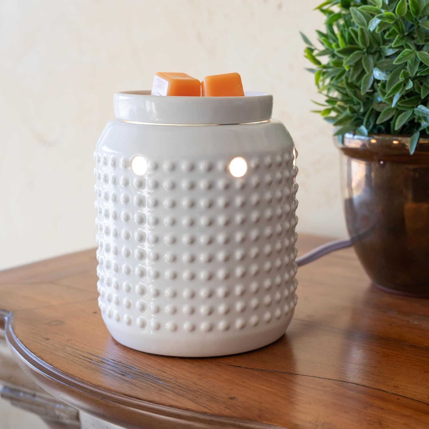 FUSION BY SCENTSATIONALS Adair Wax Melt Warmer Starter Kit