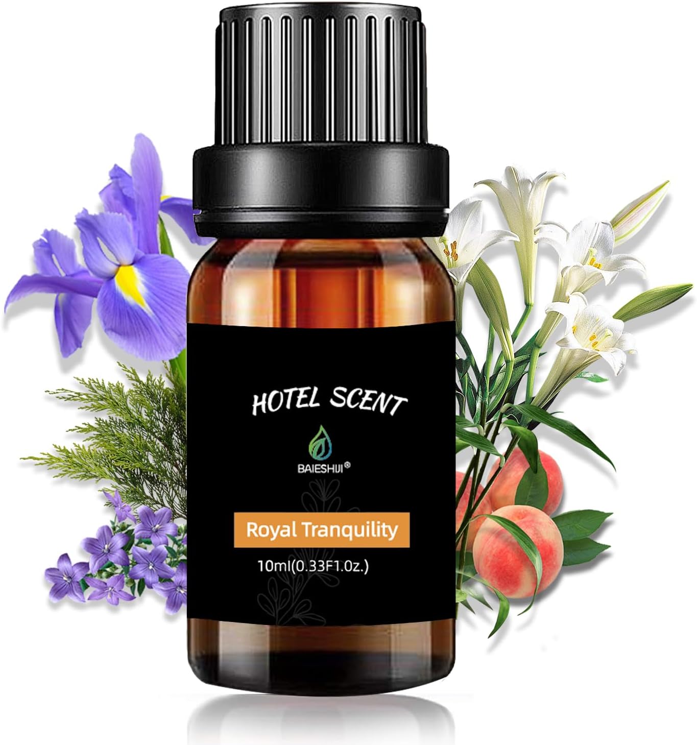 Hotel Inspired Aromatherapy Diffuser Oil with Lemon Jasmine Amber