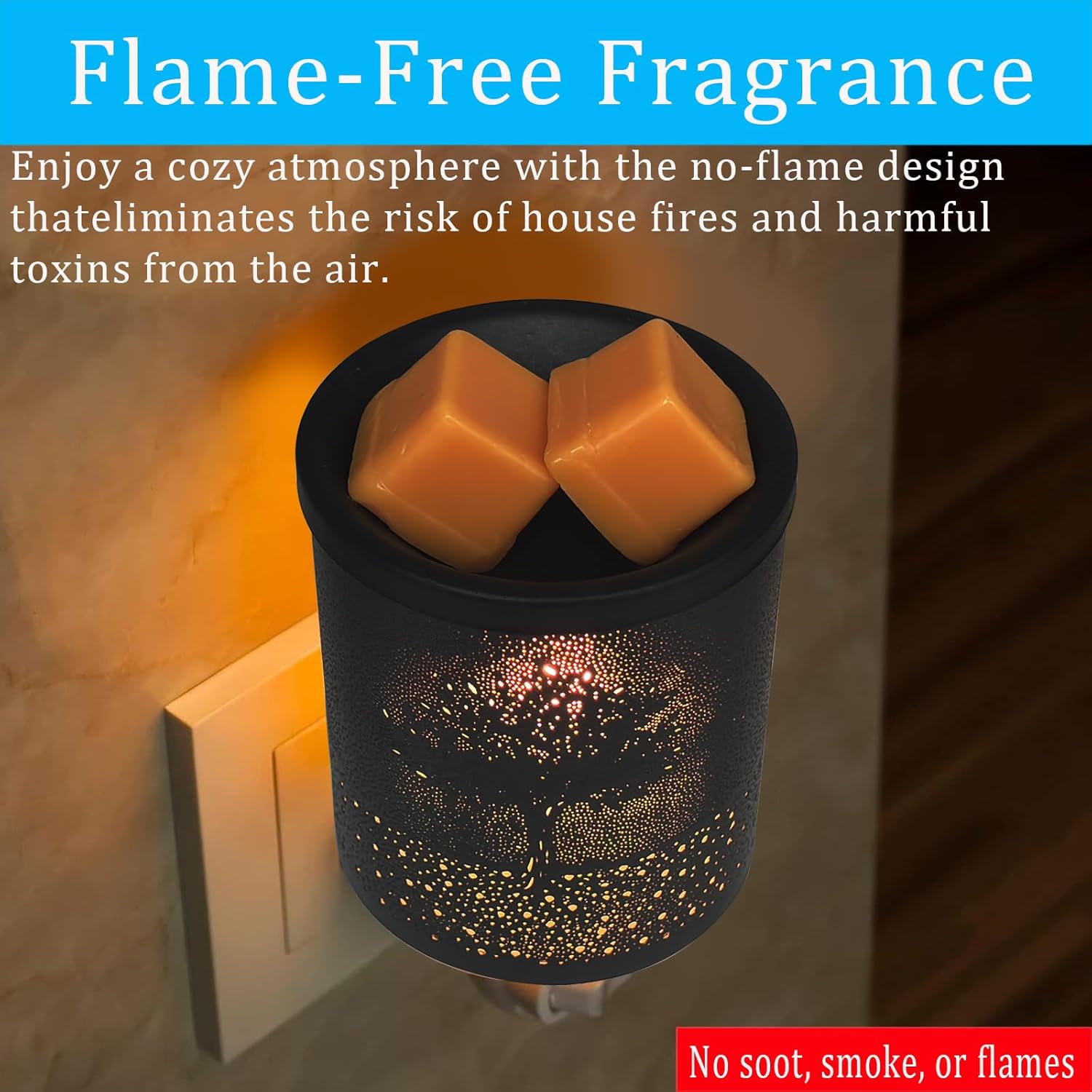Kaakuuki Large Tree Plug In Wax Warmer Candle Burner Electric