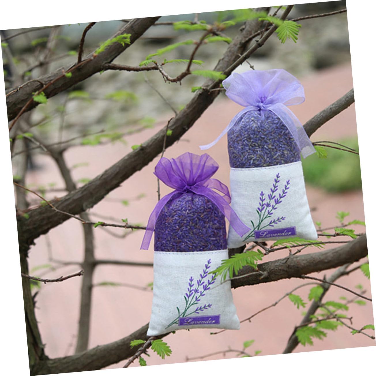 22Pcs Lavender Sachet Bags for Wardrobe and Home Fragrance