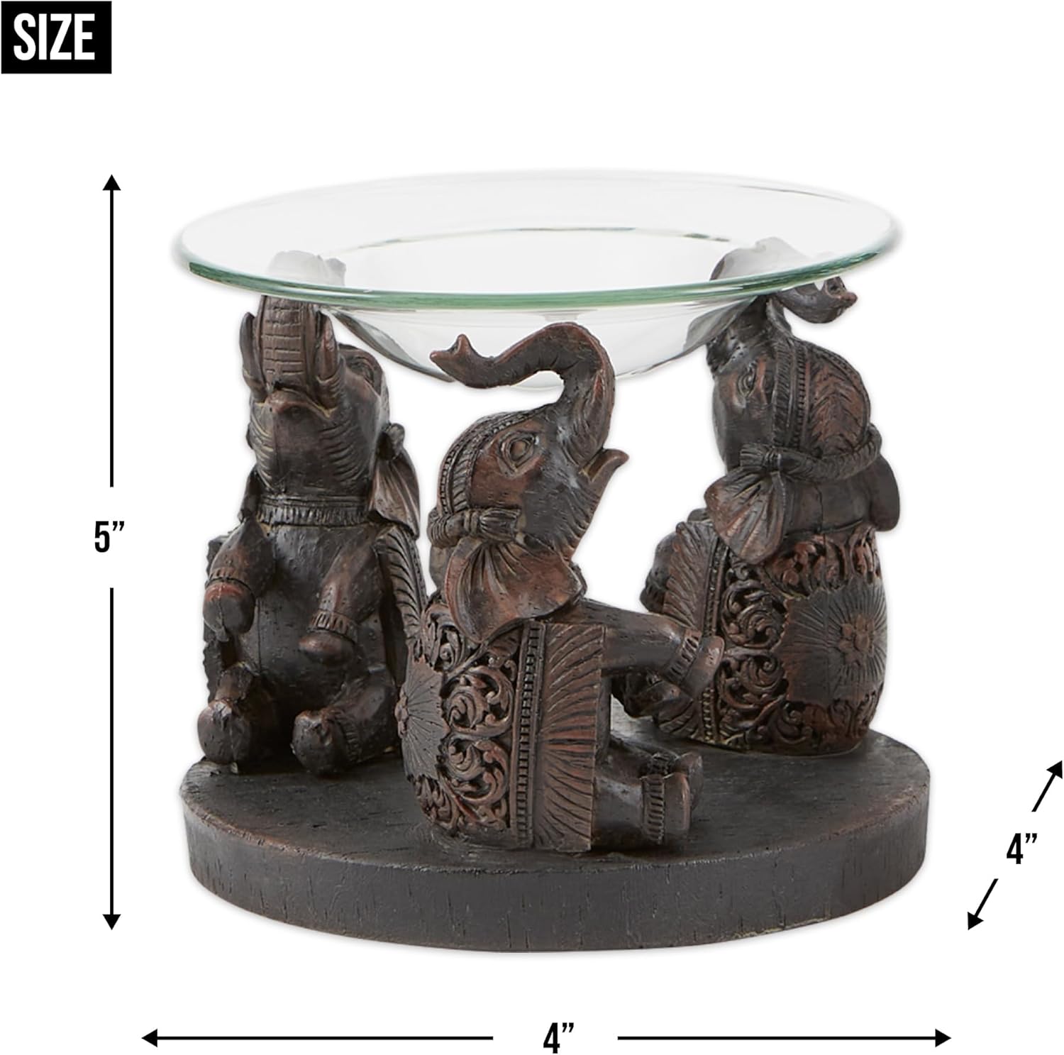 Zingz Thingz Trio Figurine Resin Oil Warmer
