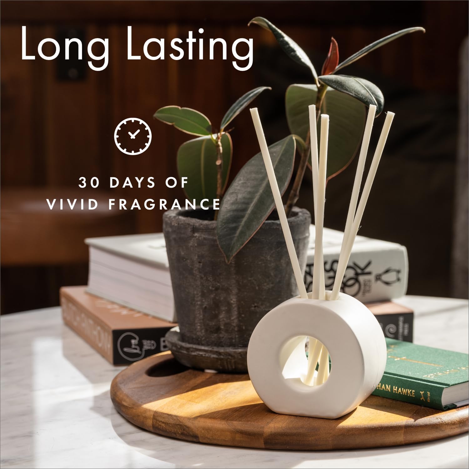 ScentAir Infused Liquidless Reeds with Decorative Vase