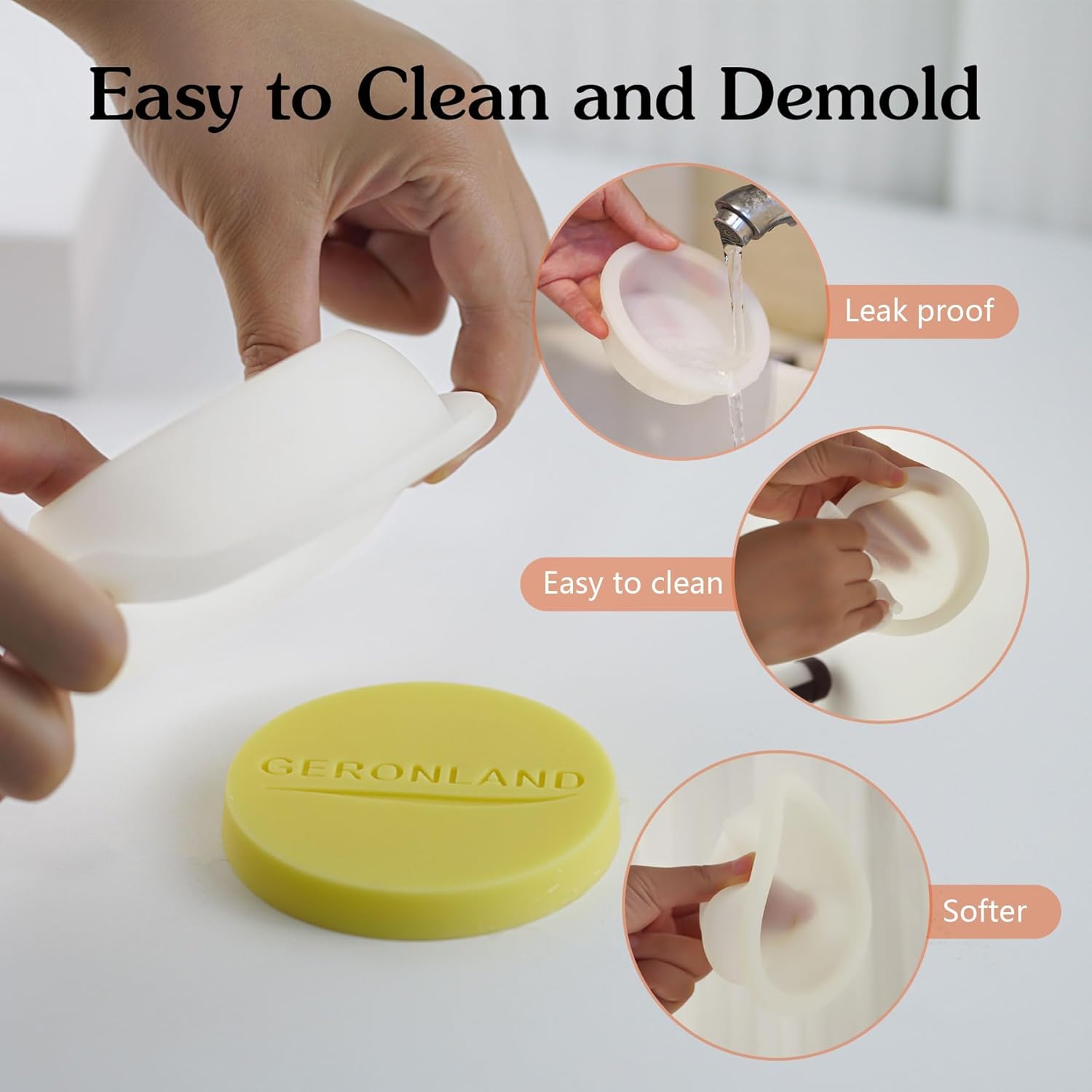 2PCS Large Wax Melt Warmer Liner Silicone