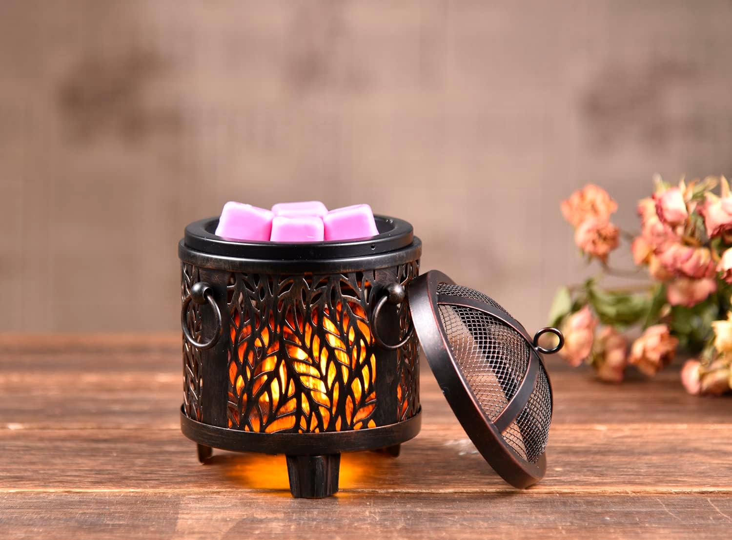 Campfire Wax Warmer 4-in-1 Metal Electric Aromatherapy Burner