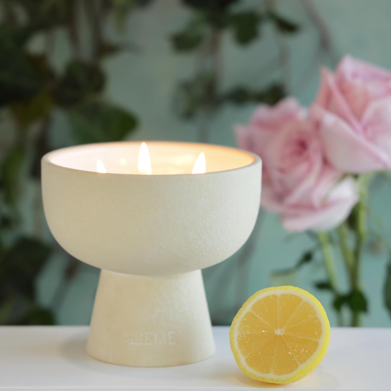 Blueme Wellness Candle Wax Refill Ivy Rose 12oz