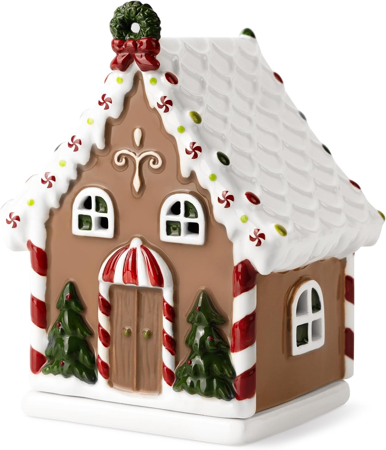 SALKING Christmas Wax Melt Warmer Gingerbread House