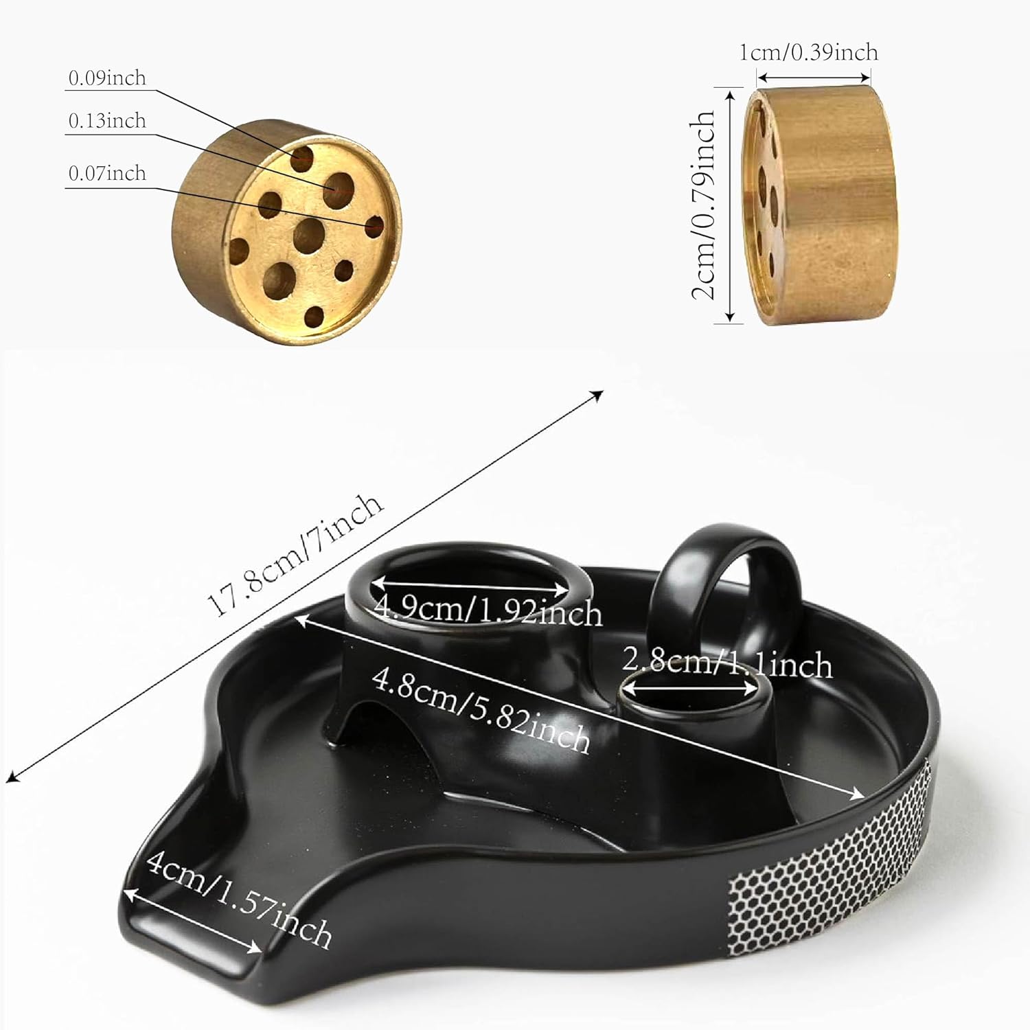 Yiasson Ceramic 4 in 1 Palo Santo Burner