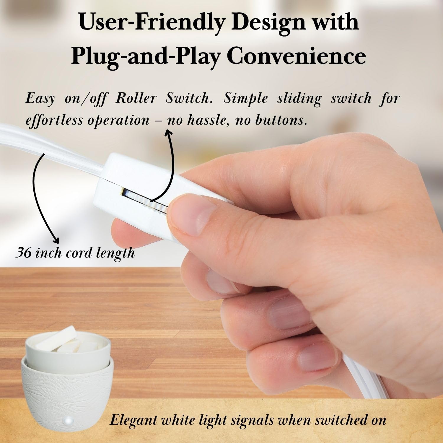 CAROLINA 3-in-1 Electric Wax Melter with Ceramic Dish