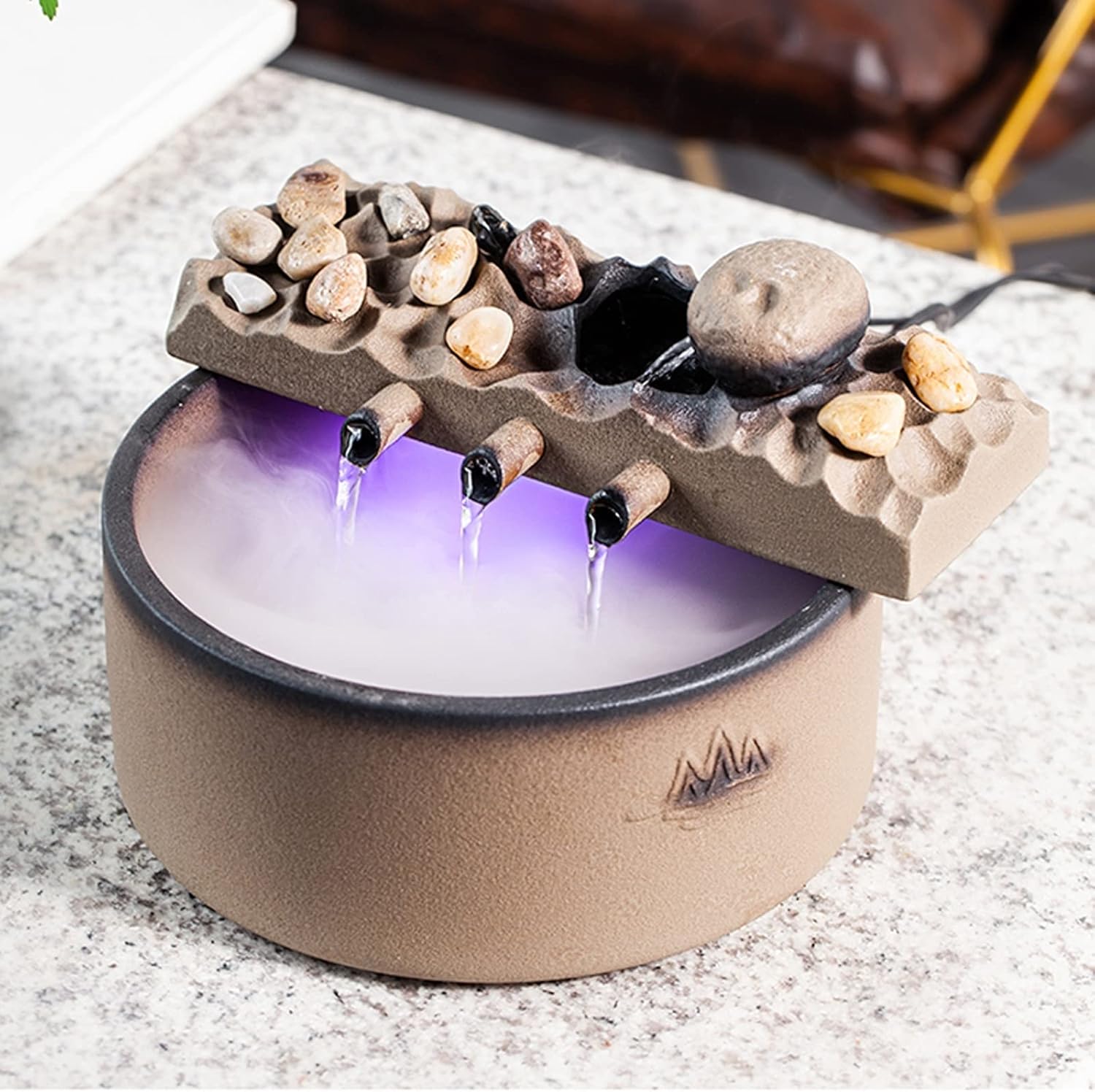 EQUALIZE Desktop Fountain with Water Mist Machine