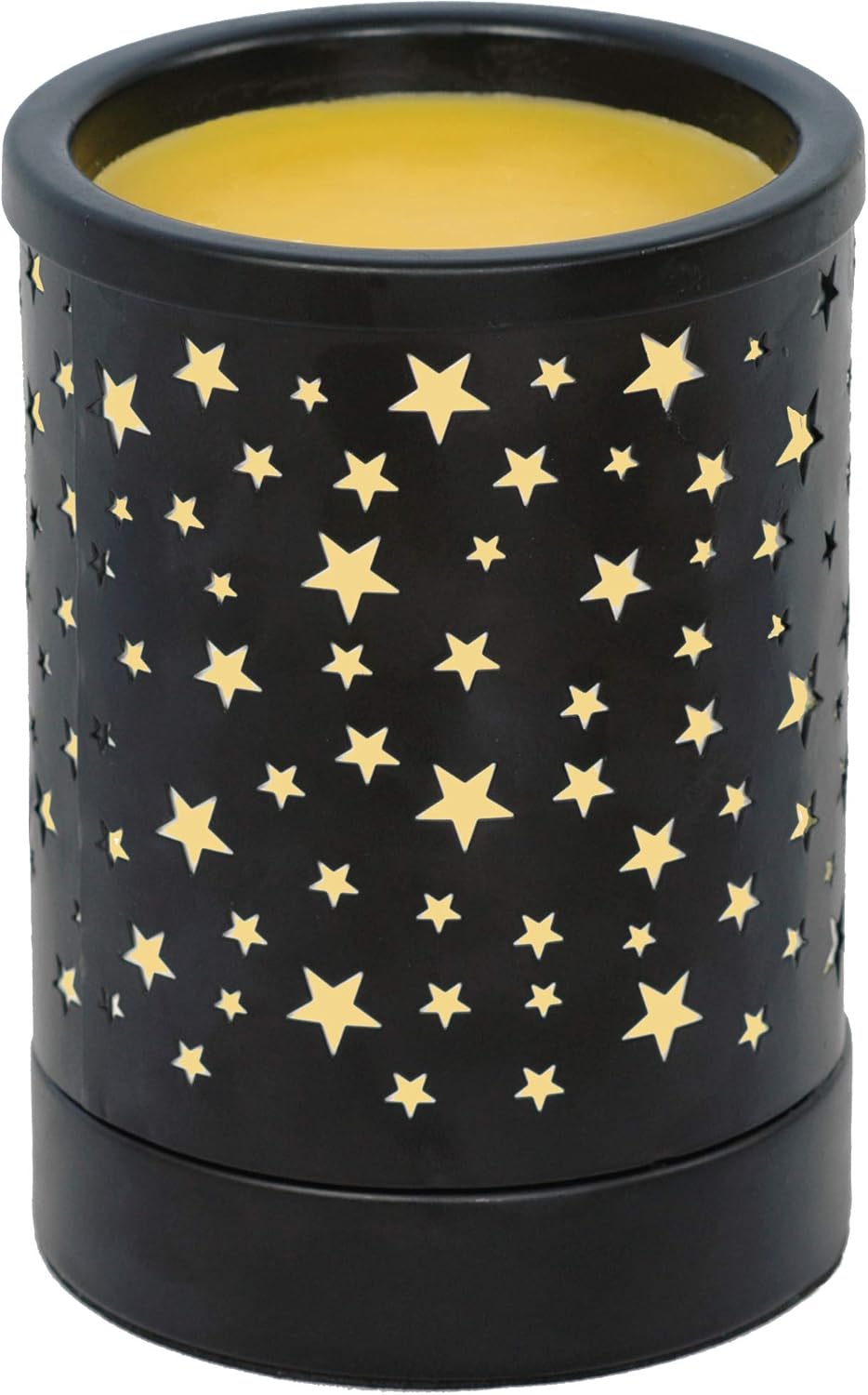 Metal Wax Melt Warmer with Night Light for Home Office Bedroom