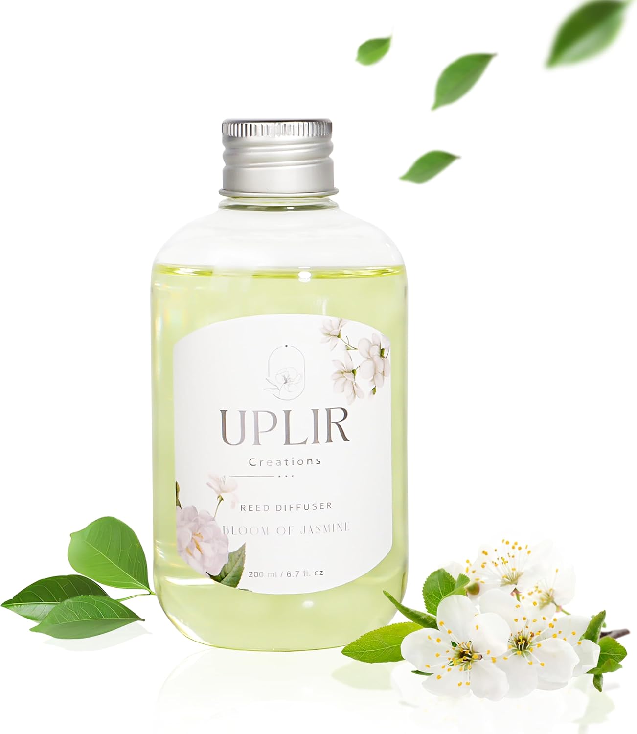 White Tea Jasmine Essential Oil Refill 67 OZ with 5 Sticks
