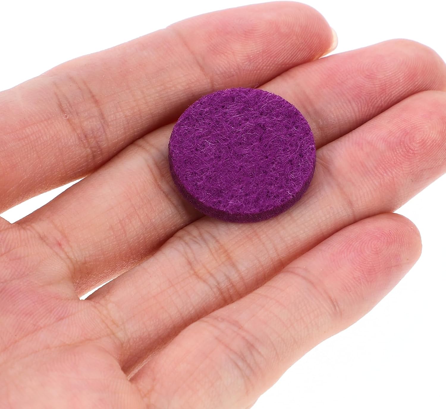 GLEAVI Mini Diffuser Refill Pads Replacement Necklace Purple 100pcs