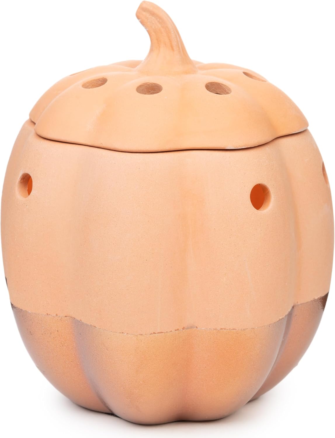 Scentsationals Copper Pumpkin Wax Melt Warmer - Fall Themed