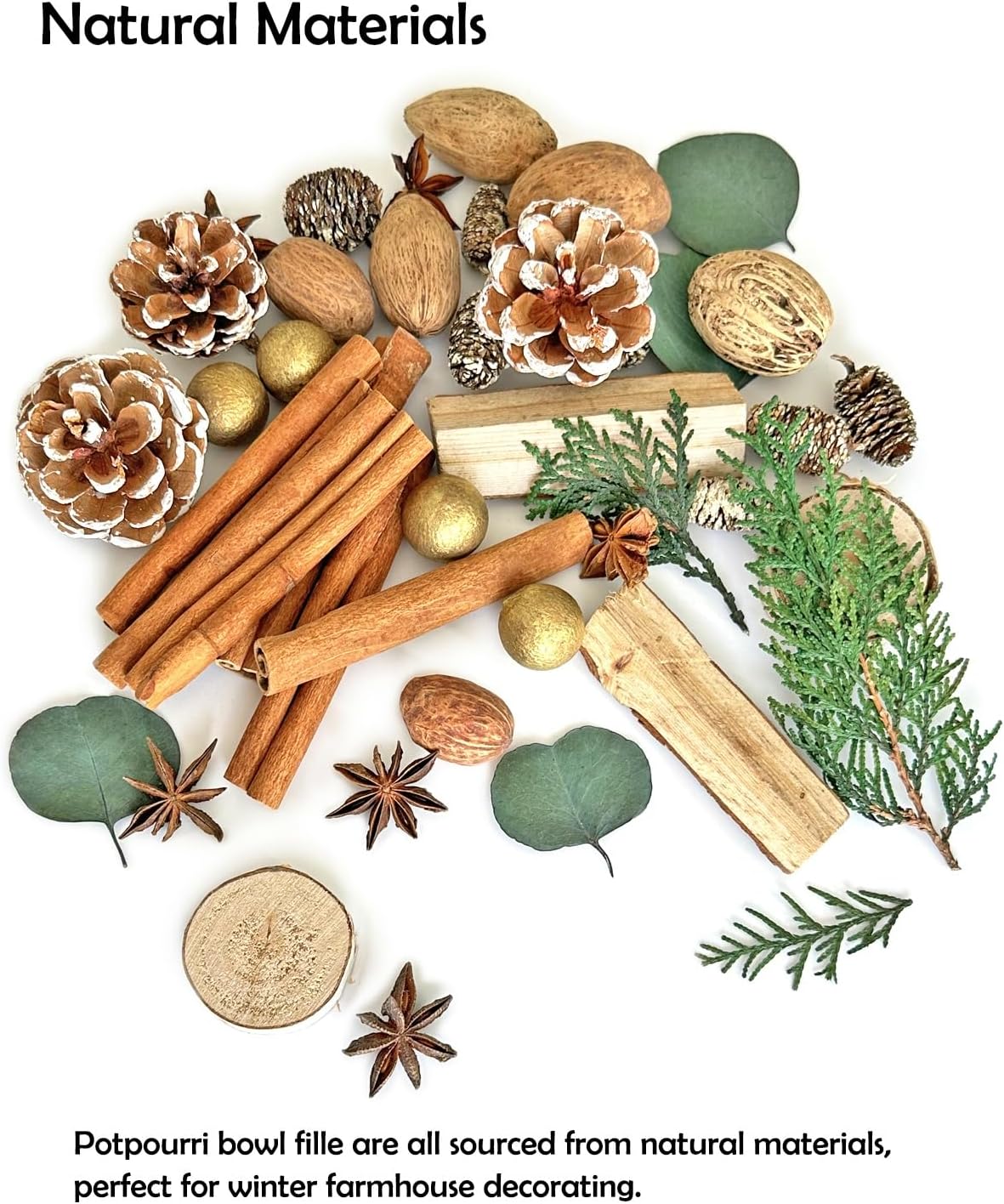 Apragaz Christmas Potpourri Vase Filler