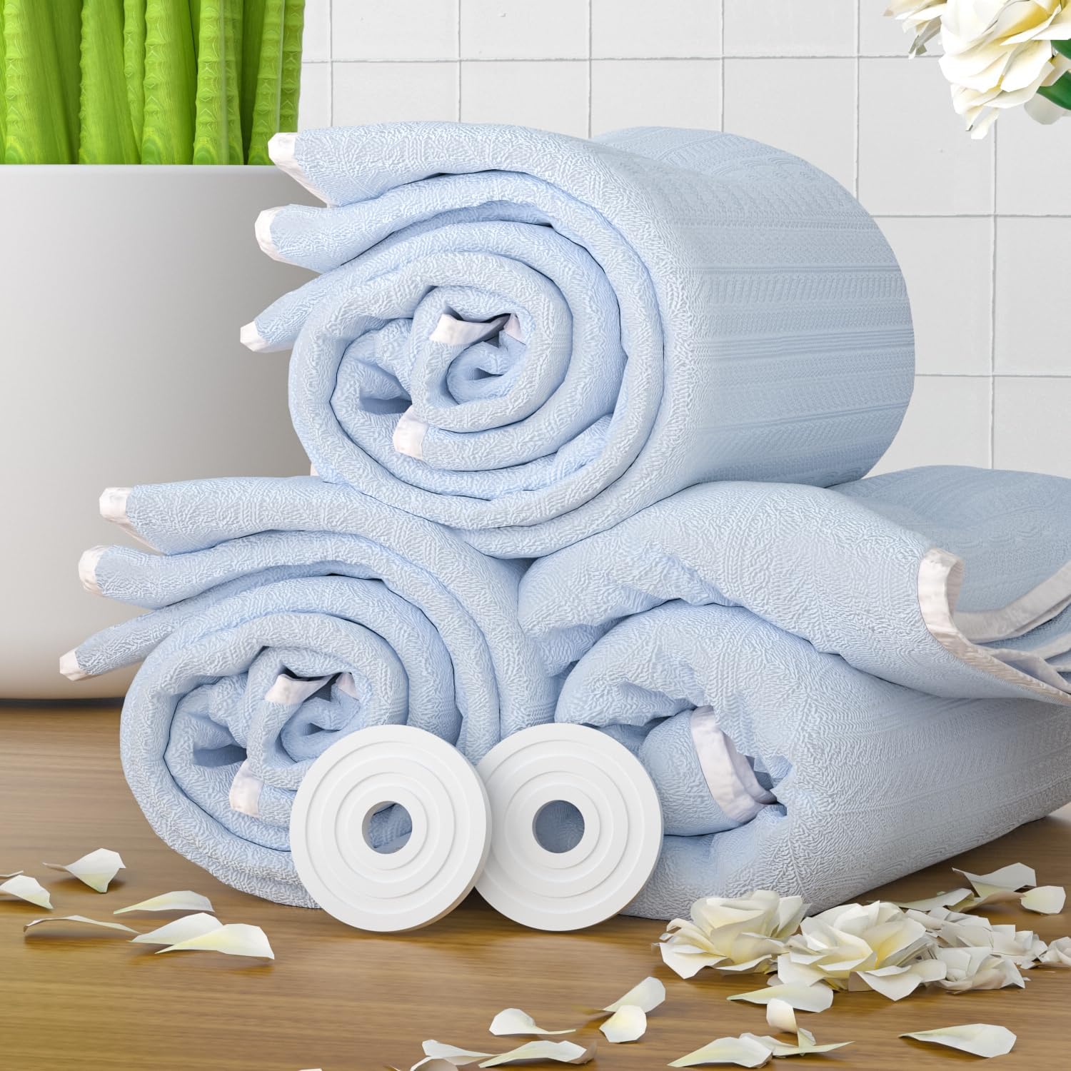 DOACE 12 Pack Replacement Fragrance Discs for Towel Warmers