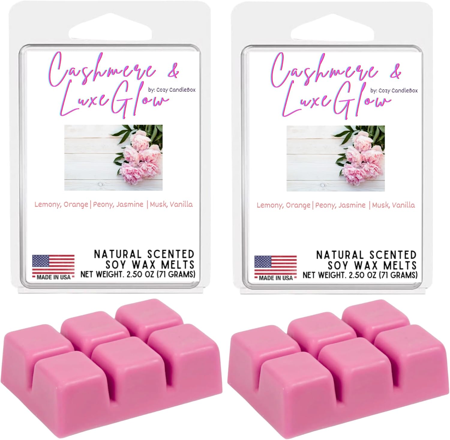 Cozy Candlebox Soy Wax Melts 2 Pack 5 Oz 1