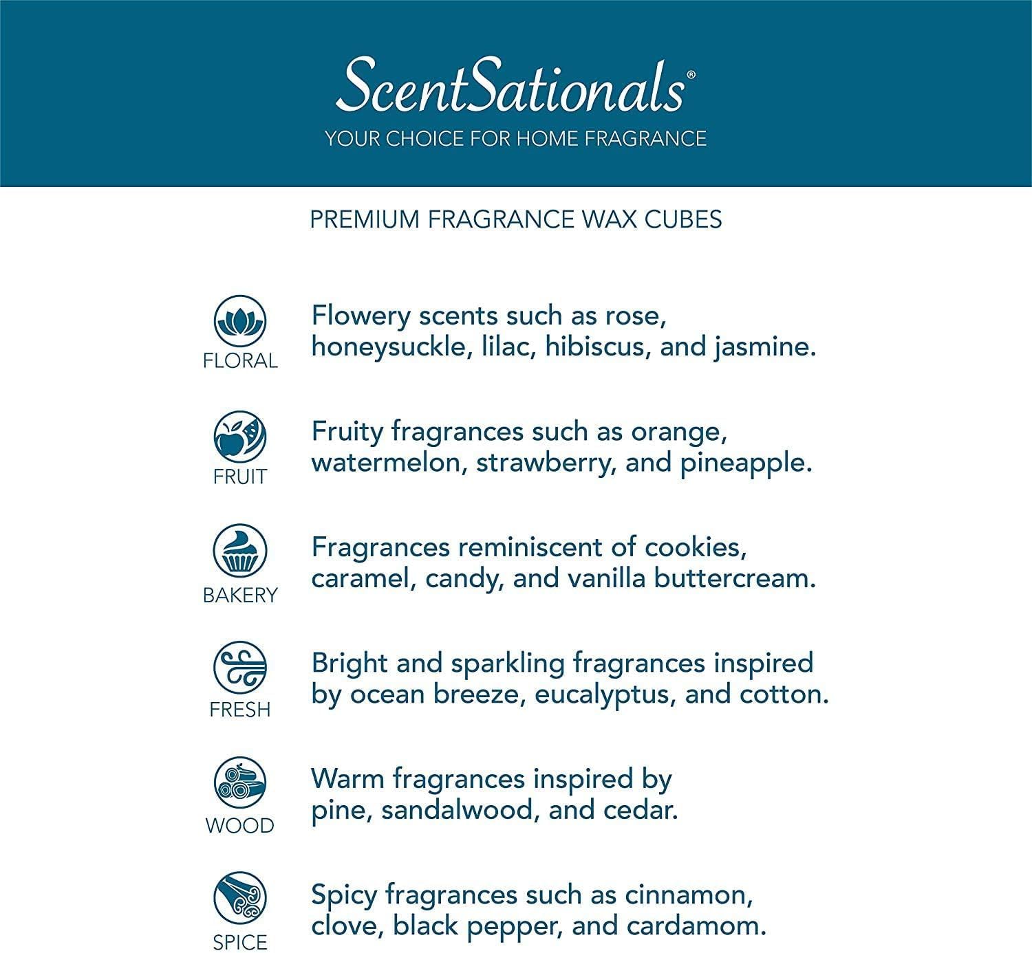 Scentsationals Wax Melts Rustic Retreat Collection