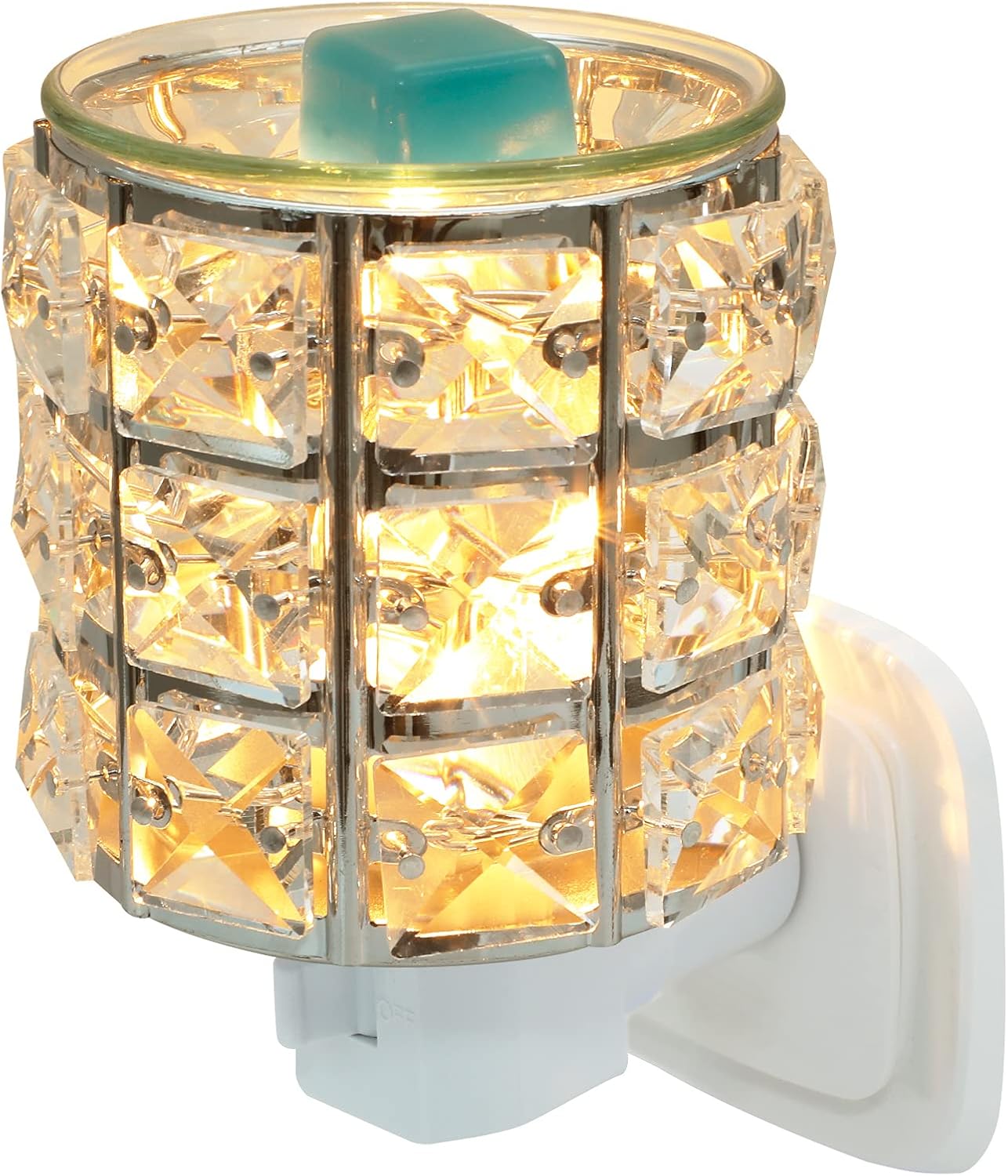 DRQ Plug-In Wax Warmer Crystal Design