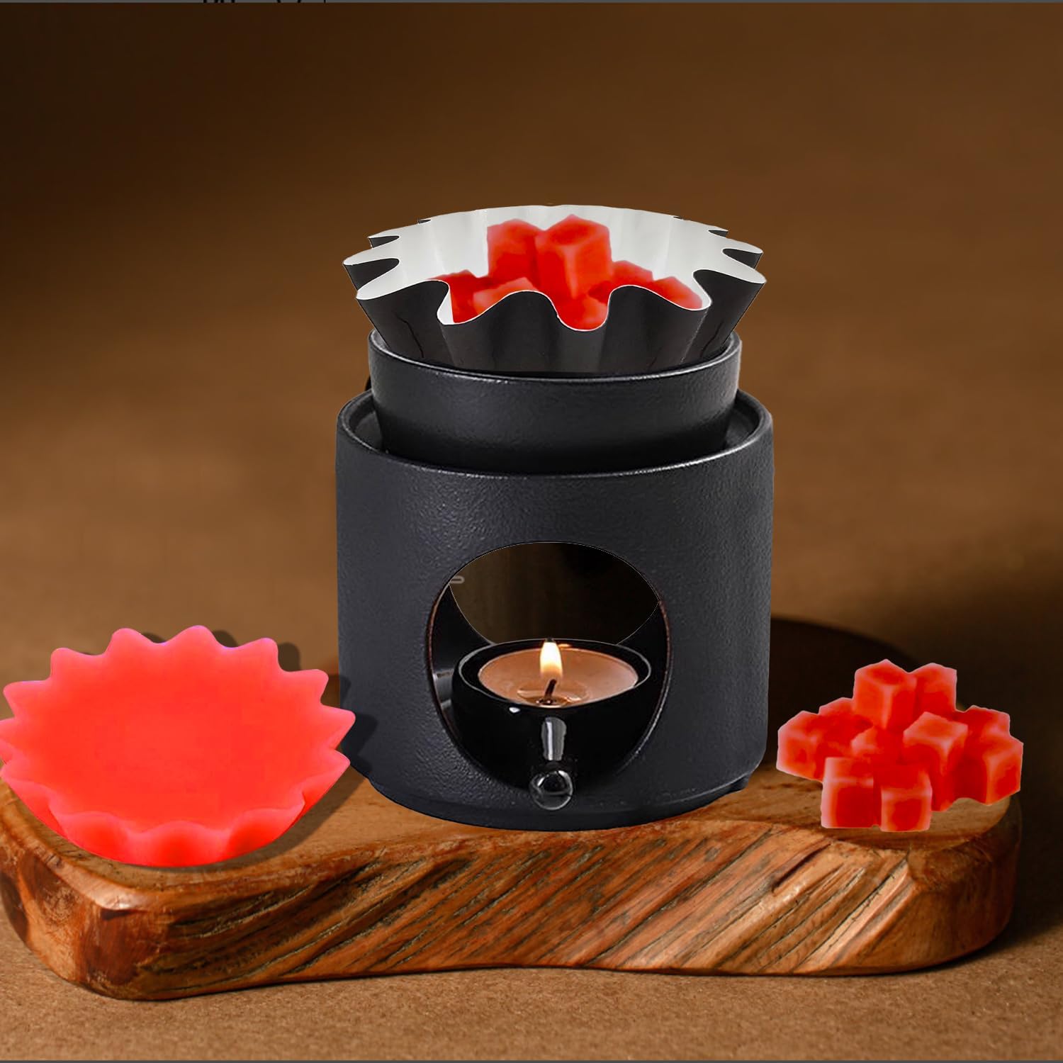 Jolbndcv 60 Pcs Leakproof Wax Melt Cups