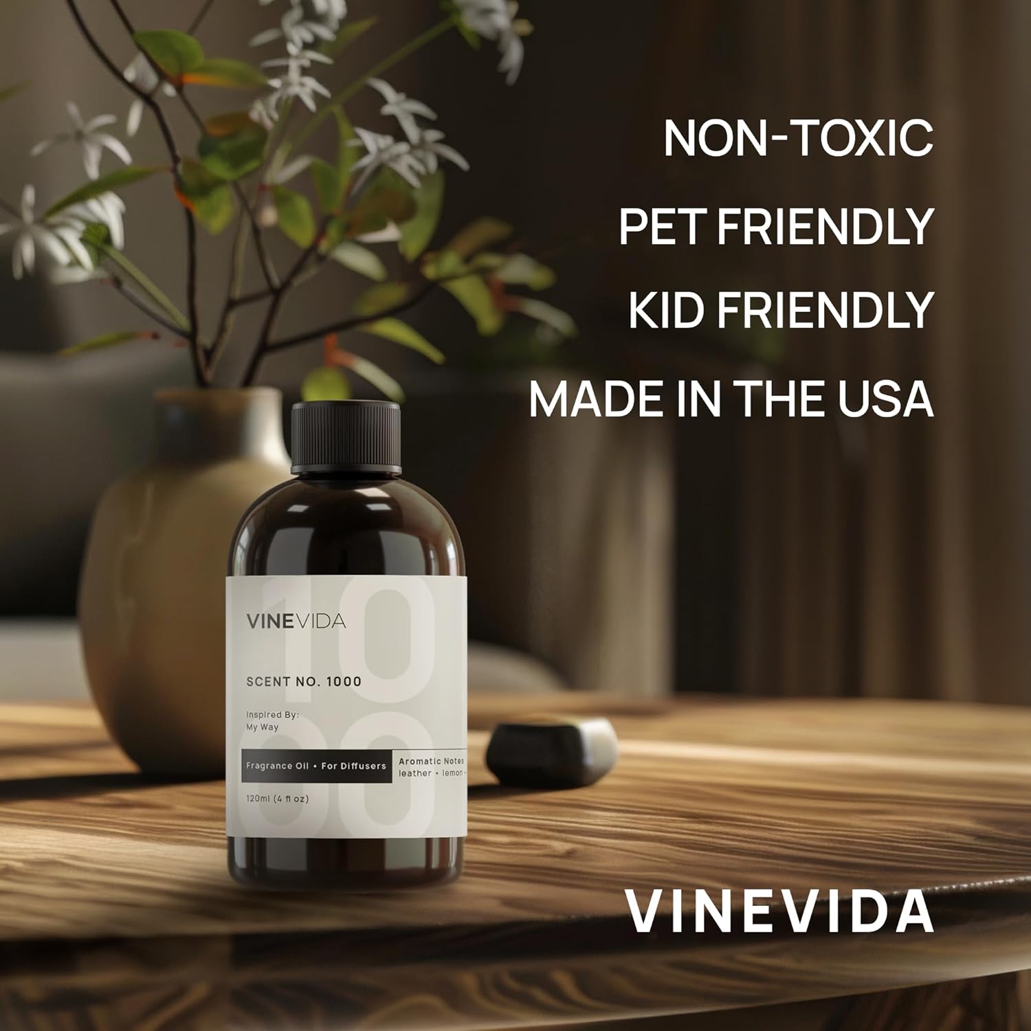 Vinevida Spa Retreat Fragrance Oil 4 Fl Oz Cold Diffuser
