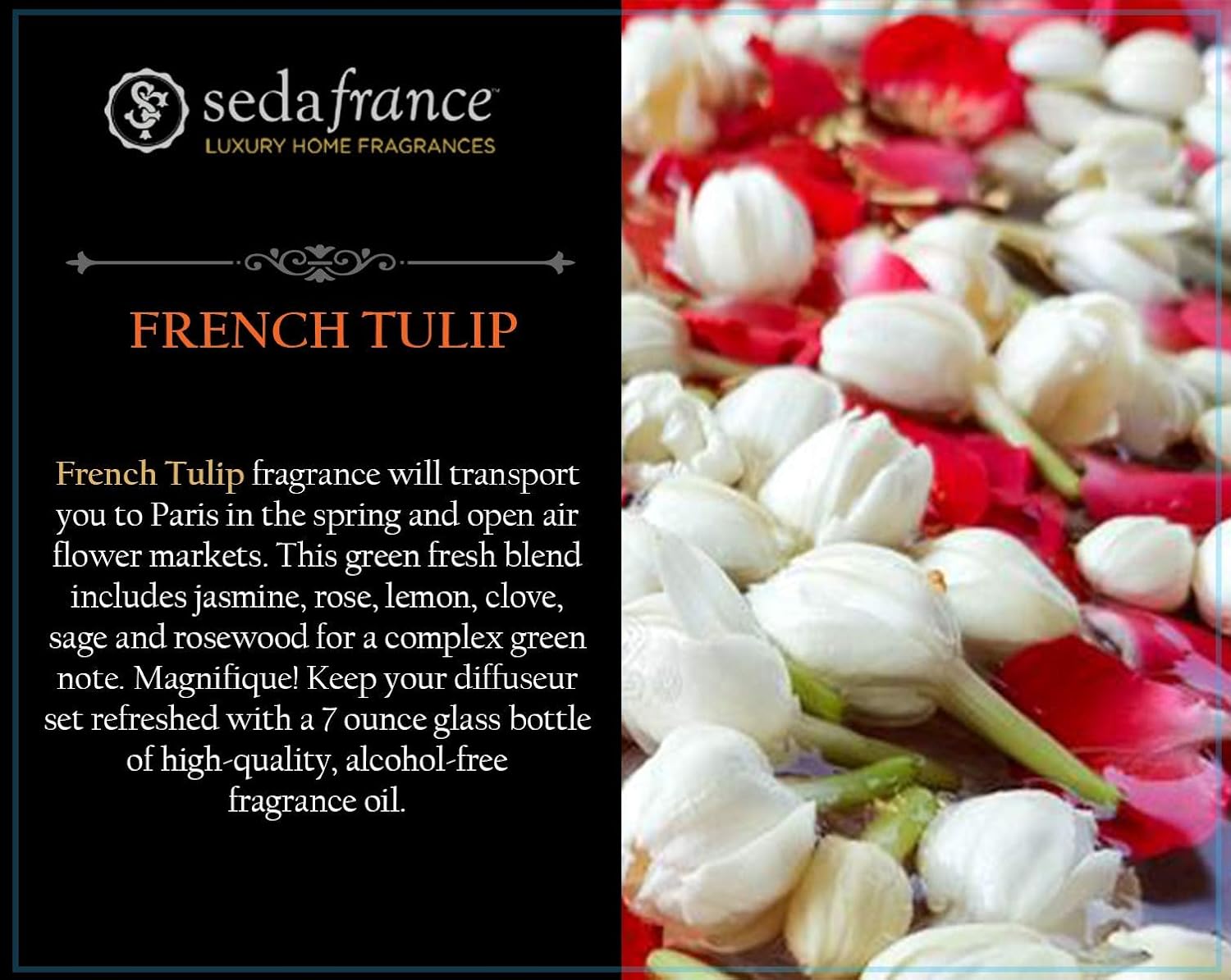 Seda France French Tulip Diffuser Refill