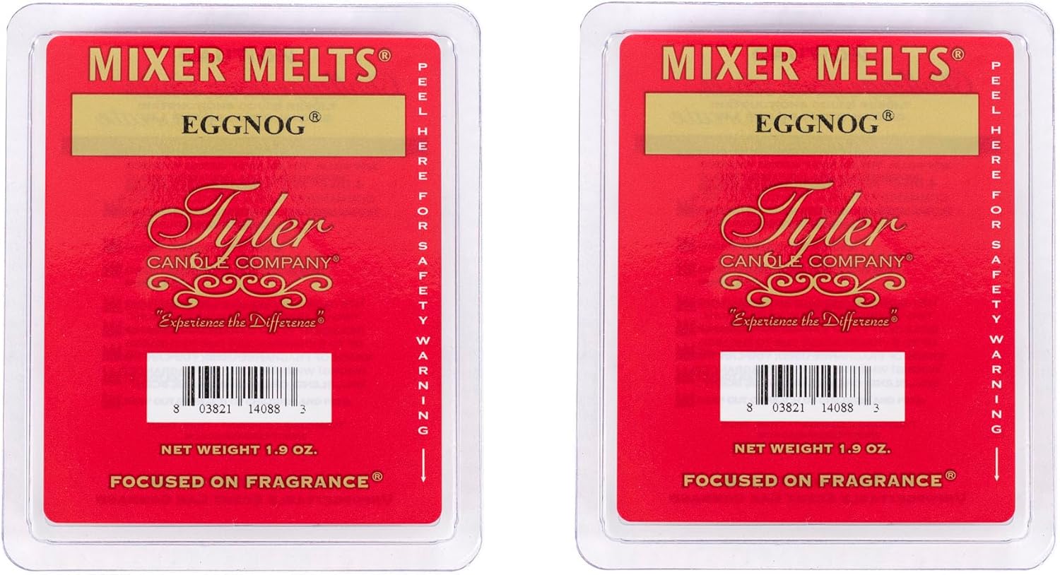 Eggnog Scented Wax Melt Cubes - Pack of 2