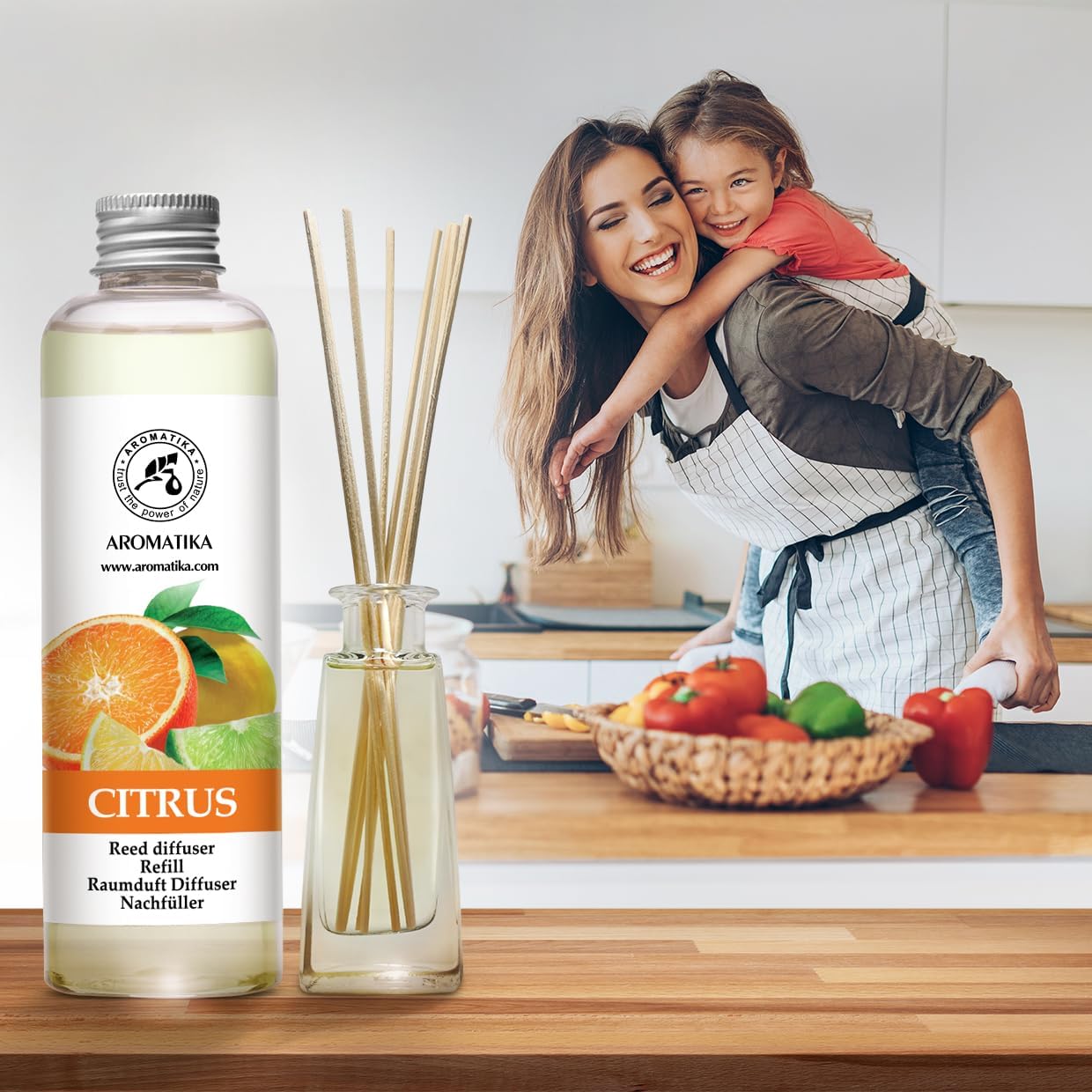 Citrus Aroma Reed Diffuser Refill 68 Fl Oz