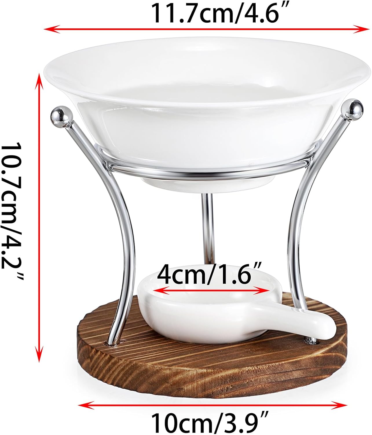 Juxyes Romantic Ceramic Wax Melt Warmer