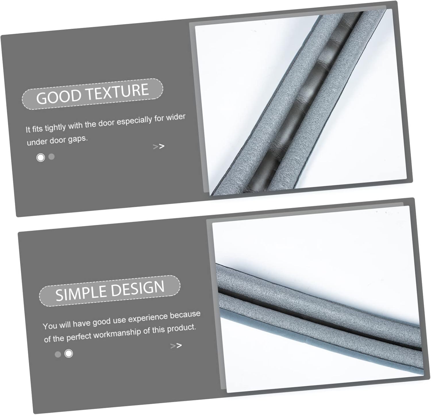 3Pcs Door Draft Stopper for Weather Sealing and Noise Reduction