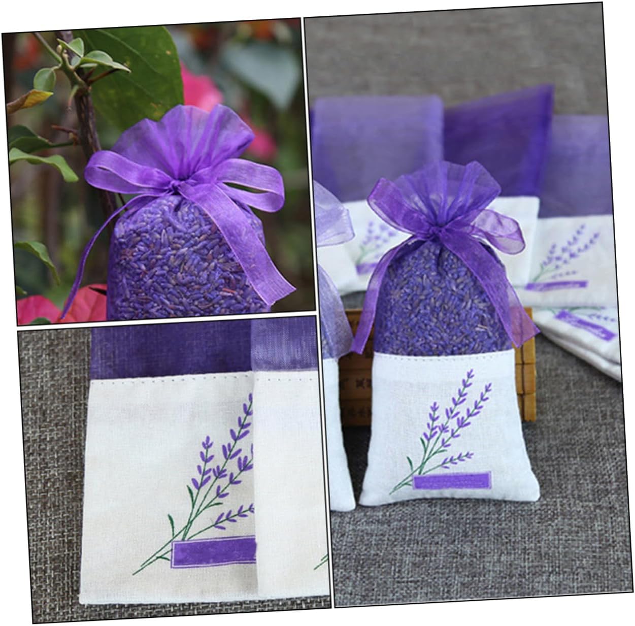 15-Pack Lavender Sachet Bags for Home Fragrance