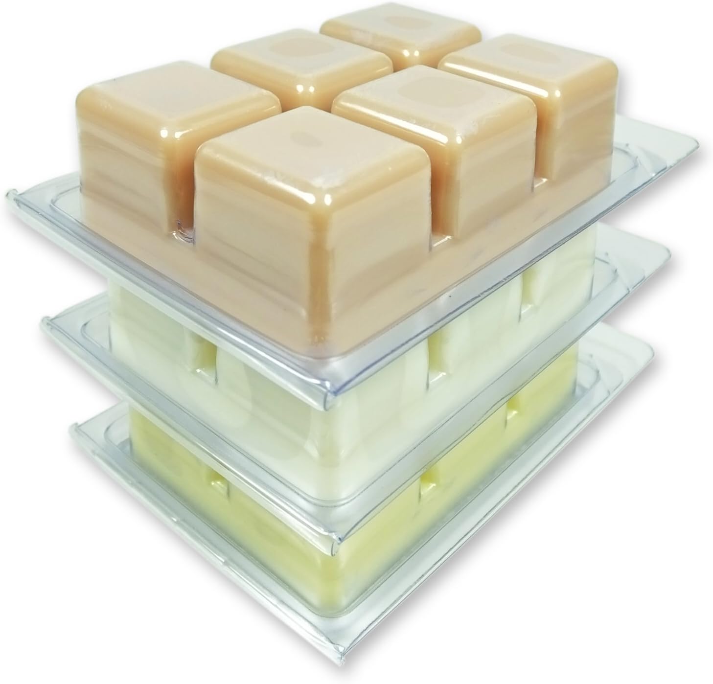 Sweet Patchouli Sandalwood Amber Vegan Wax Melts 18 Cubes 3 Pack