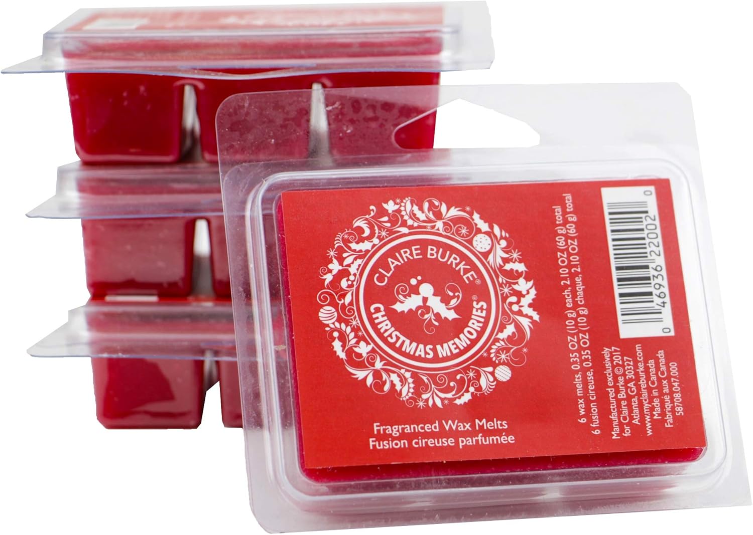 Claire Burke Christmas Memories Wax Melts 4 Pack