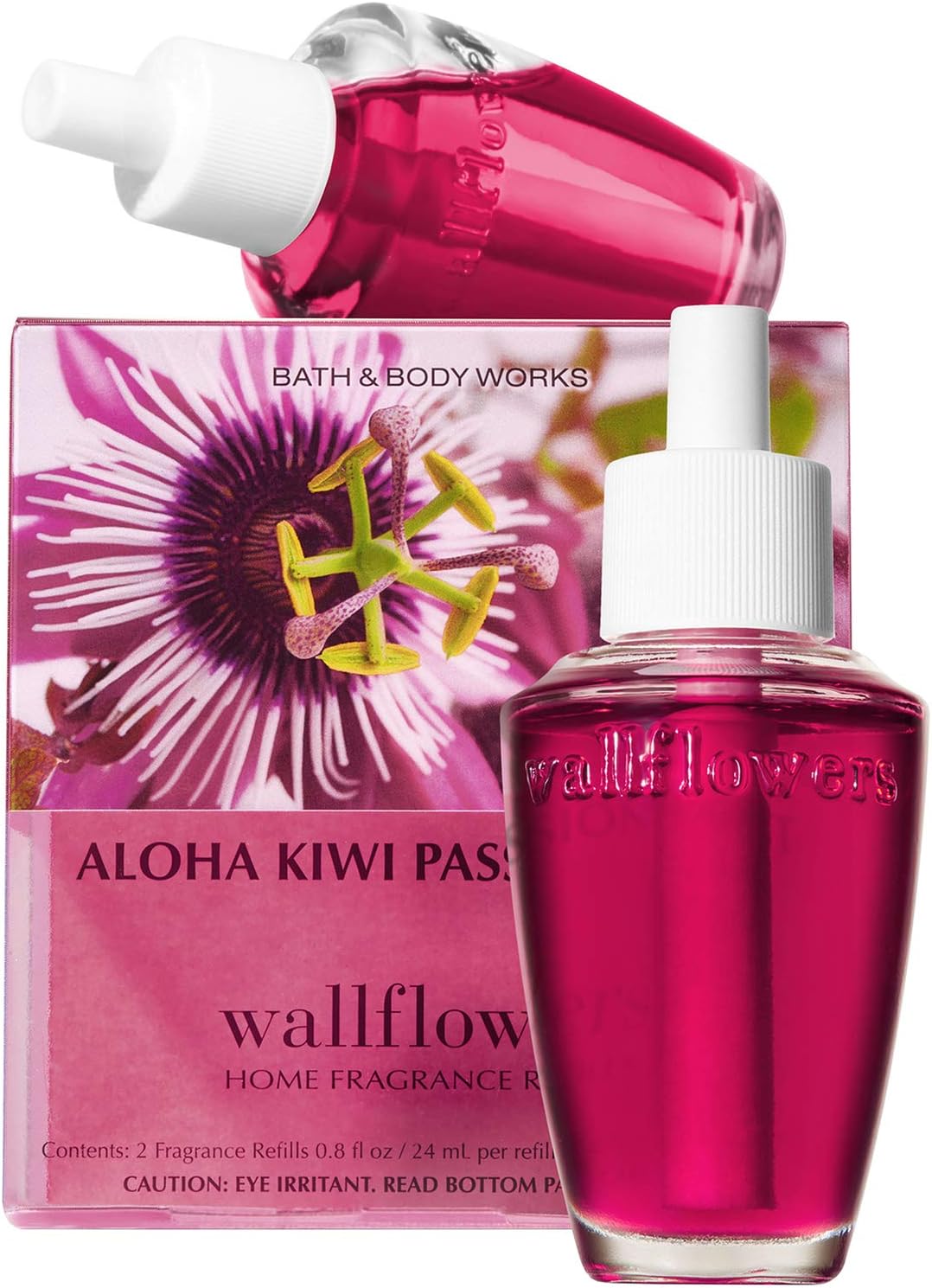 Bath Body Works Aloha Kiwi Passionfruit Wallflowers 2-Pack Refills