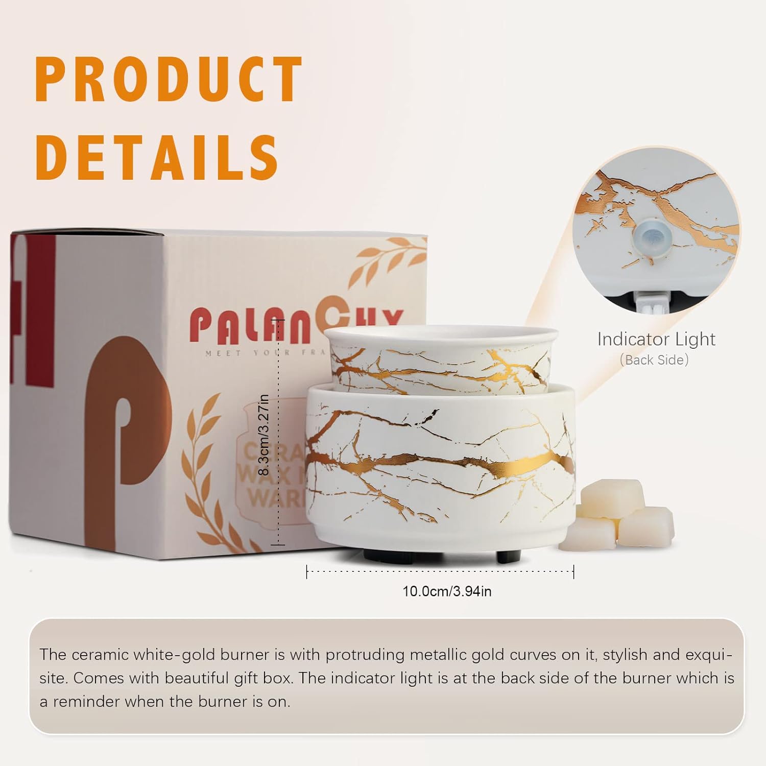 PALANCHY Candle Warmer Lamp with Timer and Auto Shut Off