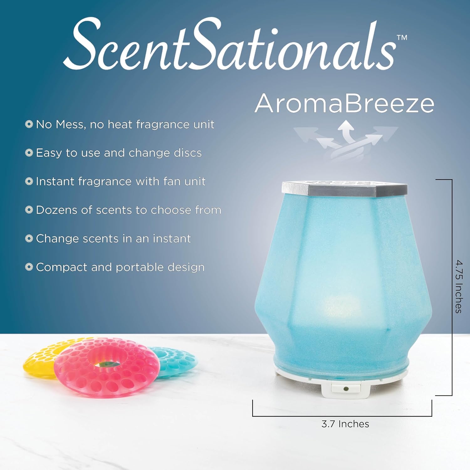 ScentSationals AromaBreeze Fan Fragrance Unit