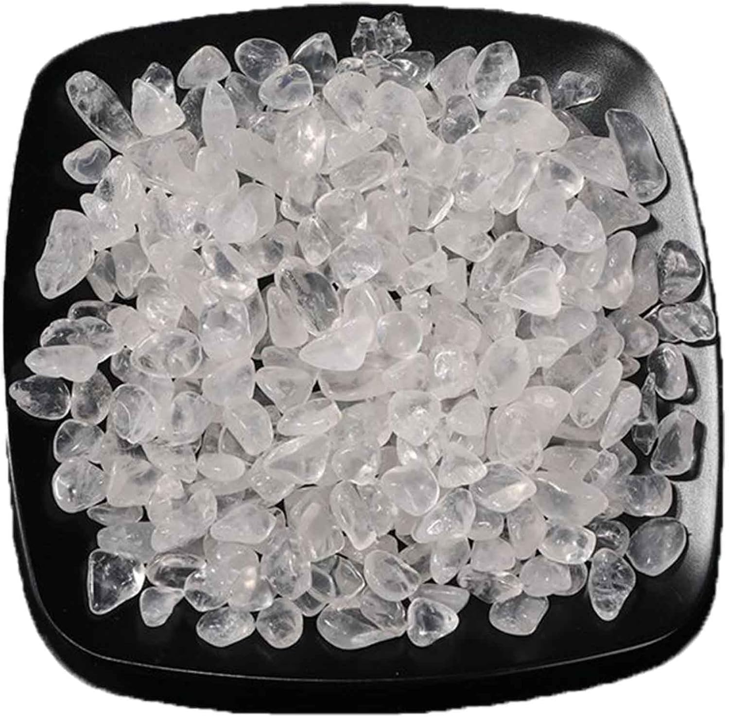 Clear Crystal Chips Natural Polished Quartz Stones for Fish Tanks Vase Fillers