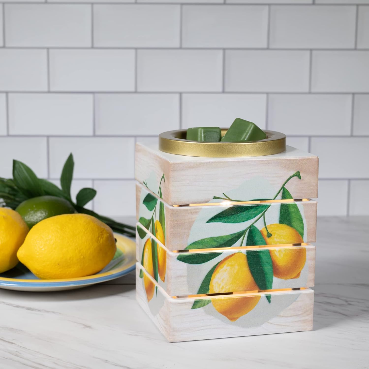 Scentsationals Wax Melt Warmer - Spring Lemon Crate
