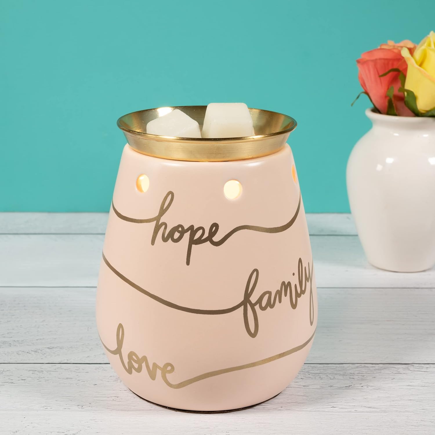 Scentsationals Wax Melt Warmer - Hope Love Family