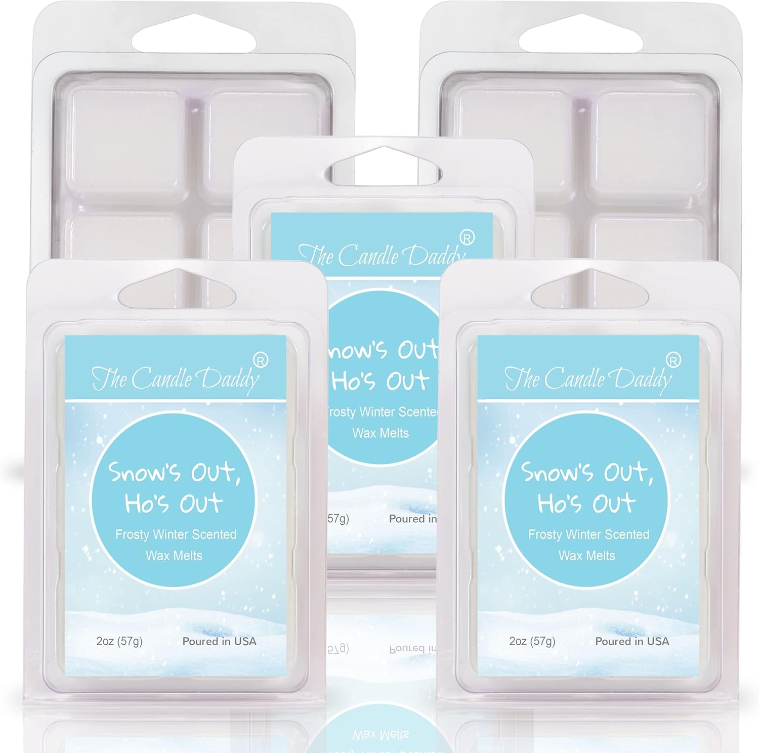The Candle Daddy Snows Out Hos Out Wax Melt Pack