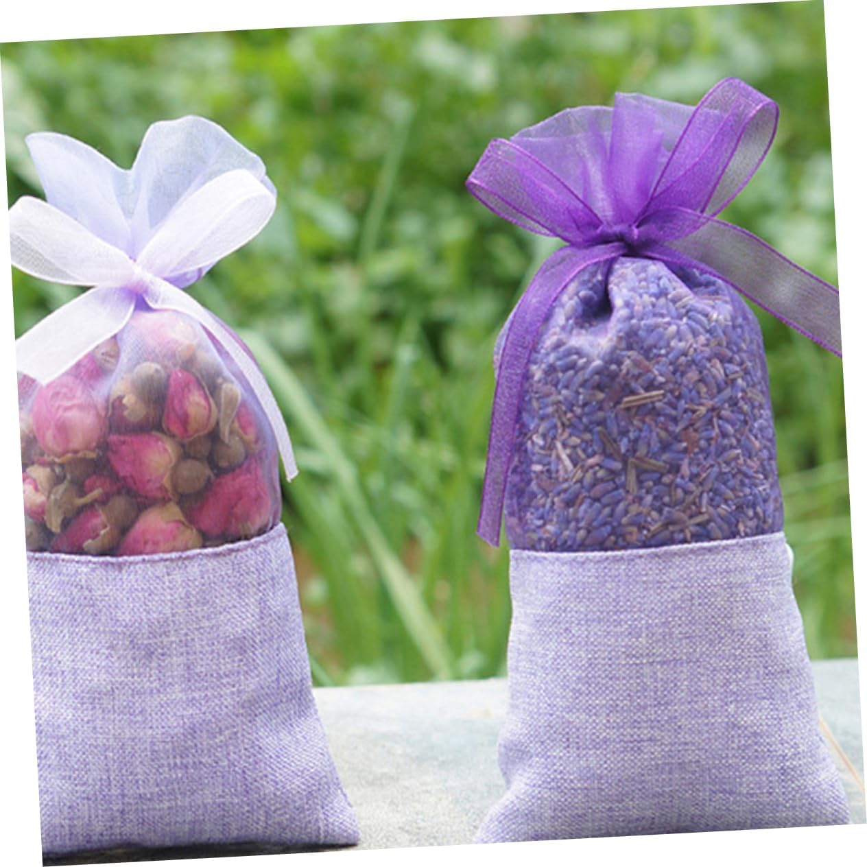 24pcs Lavender Sachet Bags Set for Home and Travel