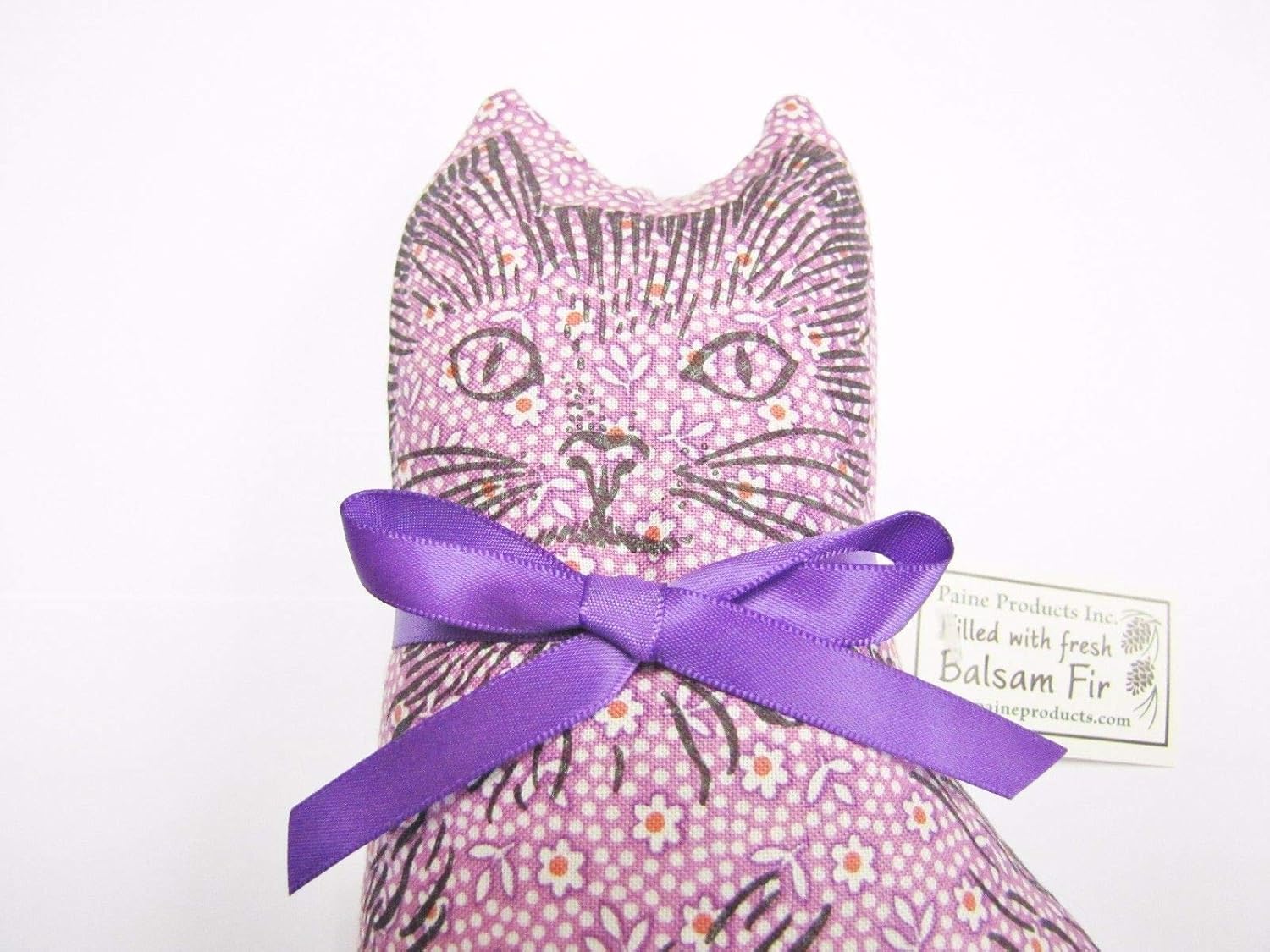 Paines Balsam Fir Pillow with CAT Shape Pine Tree Scent