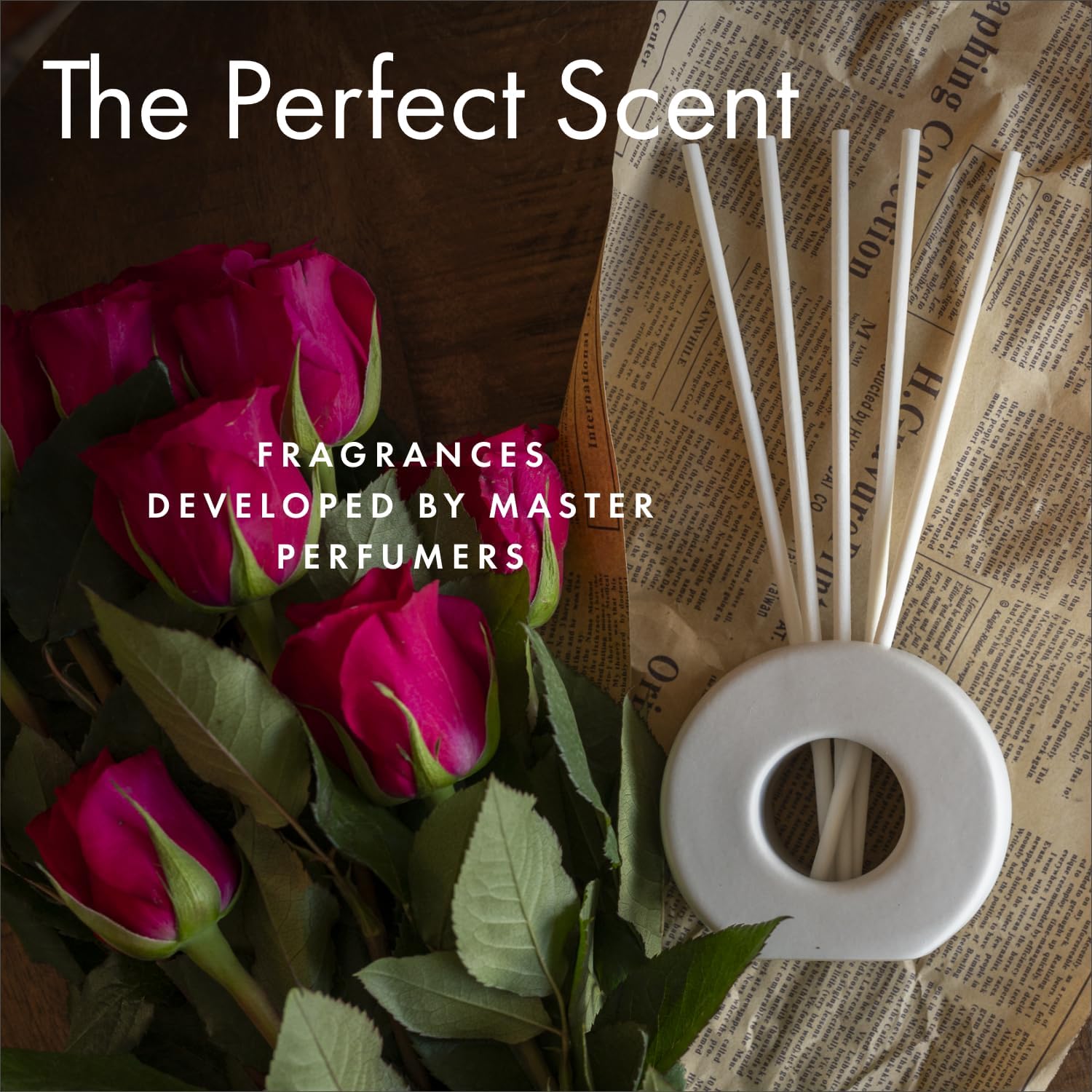 ScentAir Infused Liquidless Reeds with Decorative Vase